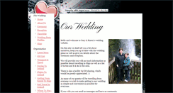 Desktop Screenshot of garyandkaren.gettingmarried.co.uk