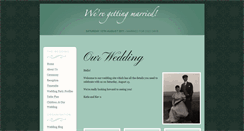 Desktop Screenshot of katieandkev.gettingmarried.co.uk