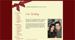 Desktop Screenshot of matthew-and-chantelle.gettingmarried.co.uk