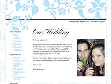 Tablet Screenshot of murrayandsally.gettingmarried.co.uk