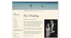 Desktop Screenshot of joandgin.gettingmarried.co.uk