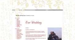 Desktop Screenshot of col-and-marg.gettingmarried.co.uk