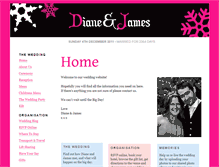 Tablet Screenshot of diane-and-james.gettingmarried.co.uk