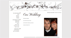 Desktop Screenshot of candy-and-david.gettingmarried.co.uk