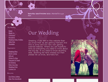 Tablet Screenshot of jonnyandjo.gettingmarried.co.uk