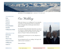 Tablet Screenshot of emma-and-simon.gettingmarried.co.uk