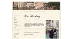 Desktop Screenshot of deanandcara.gettingmarried.co.uk