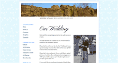 Desktop Screenshot of markandbevs.gettingmarried.co.uk