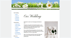 Desktop Screenshot of lisa-and-david.gettingmarried.co.uk