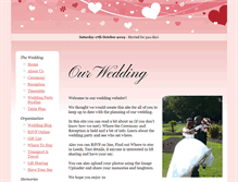 Tablet Screenshot of mark-and-star.gettingmarried.org.uk