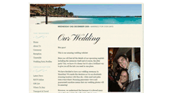 Desktop Screenshot of emilyandstu.gettingmarried.co.uk