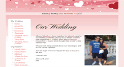 Desktop Screenshot of alex-amy.gettingmarried.co.uk