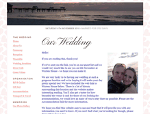 Tablet Screenshot of clareandralph.gettingmarried.co.uk