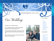 Tablet Screenshot of philandjackie.gettingmarried.co.uk