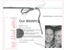 Tablet Screenshot of ginny-and-sarah-are.gettingmarried.co.uk
