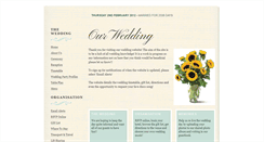 Desktop Screenshot of jo-and-ian.gettingmarried.co.uk