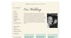 Desktop Screenshot of lucyandgary2012.gettingmarried.co.uk