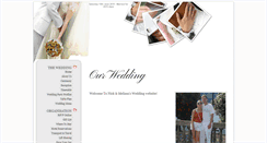 Desktop Screenshot of nickandmelissa.gettingmarried.co.uk