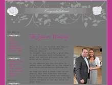 Tablet Screenshot of daniel-and-heather.gettingmarried.co.uk