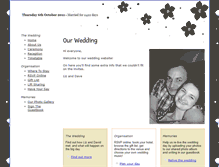 Tablet Screenshot of davidandliz.gettingmarried.co.uk