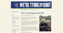 Desktop Screenshot of lyndsay-and-paul.gettingmarried.co.uk