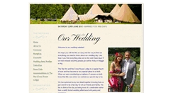 Desktop Screenshot of andy-and-maggie.gettingmarried.co.uk