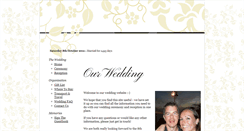 Desktop Screenshot of mikeandkatie.gettingmarried.co.uk