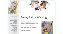 Desktop Screenshot of danny-and-kim.are.gettingmarried.co.uk