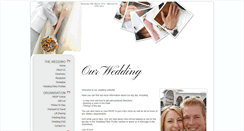 Desktop Screenshot of jac-and-mart.gettingmarried.co.uk