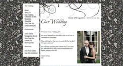 Desktop Screenshot of chezandtim-are.gettingmarried.co.uk