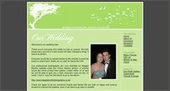 Desktop Screenshot of jonathanandjennifer.gettingmarried.co.uk