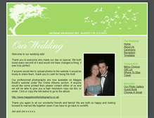 Tablet Screenshot of jonathanandjennifer.gettingmarried.co.uk