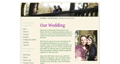 Desktop Screenshot of benomi.gettingmarried.co.uk