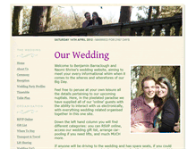 Tablet Screenshot of benomi.gettingmarried.co.uk