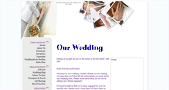 Desktop Screenshot of ourwedding.gettingmarried.co.uk