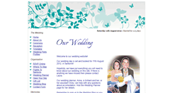 Desktop Screenshot of laura-and-paul.gettingmarried.co.uk