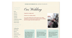 Desktop Screenshot of czapandpap.gettingmarried.co.uk