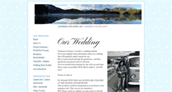 Desktop Screenshot of chrissy-and-john.gettingmarried.co.uk