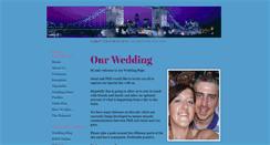 Desktop Screenshot of jenniandphill.gettingmarried.co.uk