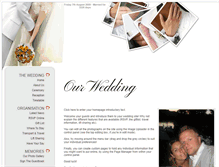Tablet Screenshot of emilyandluke.gettingmarried.co.uk