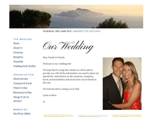 Tablet Screenshot of lorna-and-steven.gettingmarried.co.uk