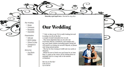 Desktop Screenshot of lizanddavidwedding.gettingmarried.co.uk