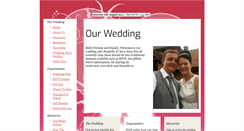 Desktop Screenshot of kyle-and-danielle.gettingmarried.co.uk