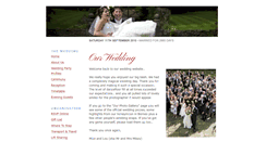 Desktop Screenshot of mike-and-lou.gettingmarried.co.uk