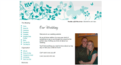 Desktop Screenshot of lisa-and-john.gettingmarried.co.uk