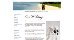 Desktop Screenshot of mike-and-em.gettingmarried.co.uk