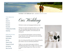 Tablet Screenshot of mike-and-em.gettingmarried.co.uk