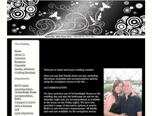Tablet Screenshot of mark-and-jane.gettingmarried.co.uk