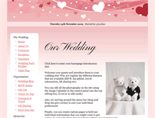 Tablet Screenshot of philandliznorton.gettingmarried.co.uk