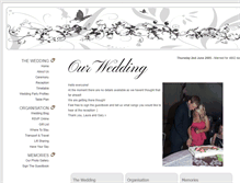 Tablet Screenshot of lauraandgary.gettingmarried.co.uk